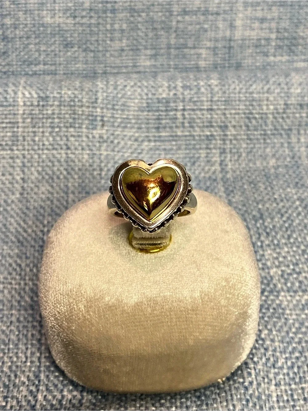 Brighton Heart Ring in Gold & Silver